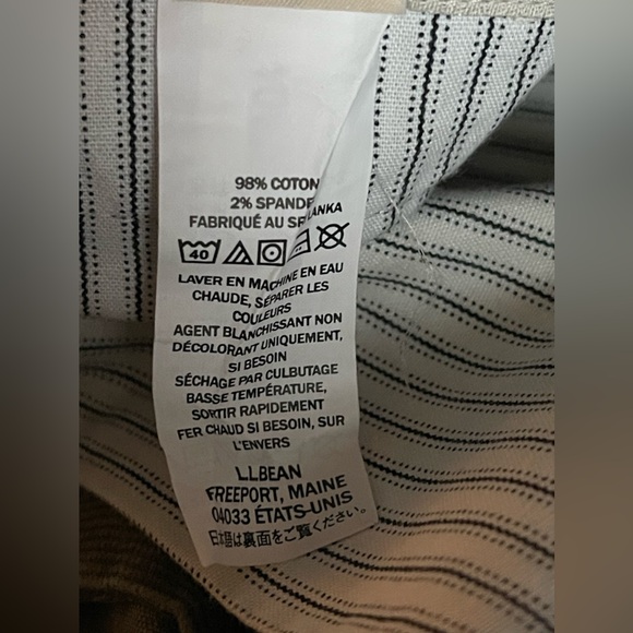 LL Bean Natural Fit Corduroy Pants In Green/Gray Size 32 x 32 - Picture 11 of 15